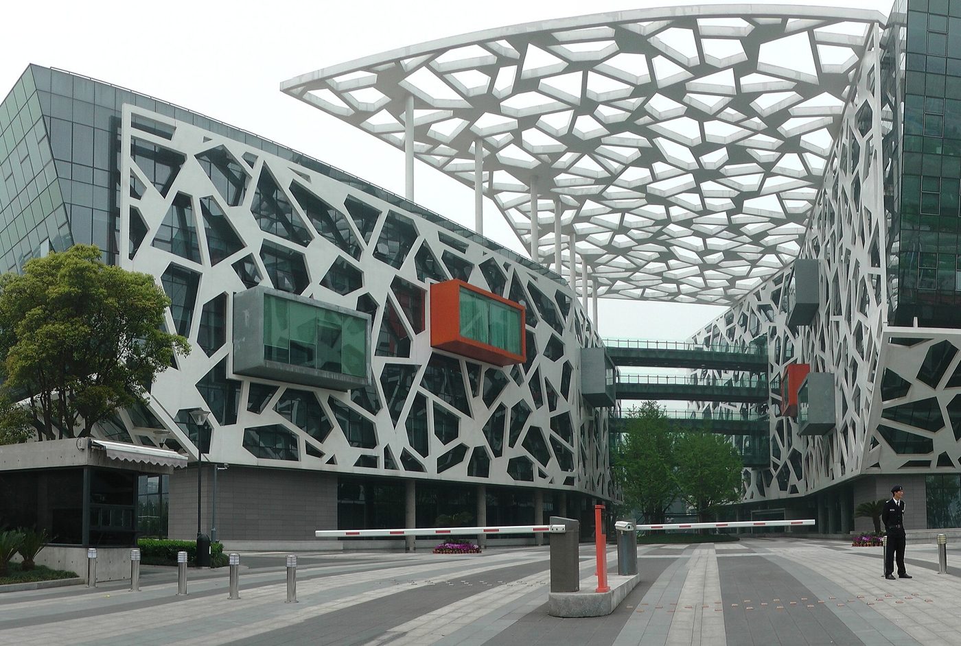 The Alibaba group headquarters in Hangzhou