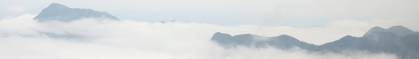 Sea of clouds over Jinfo Mountain in Nanchuan, Chongqing