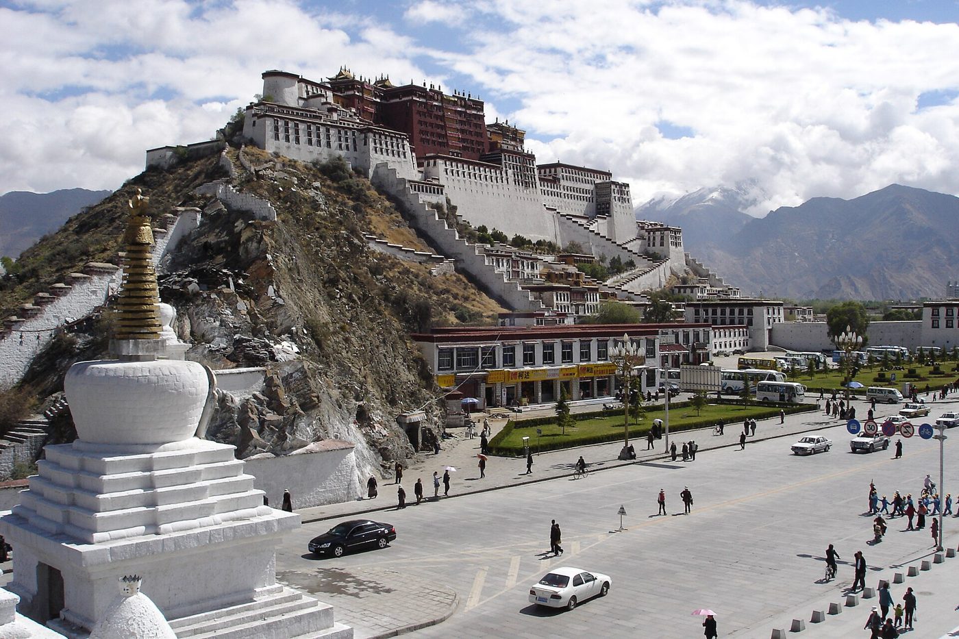 Potala Palace in Lhasa, Tibet, a popular long-distance holiday destination