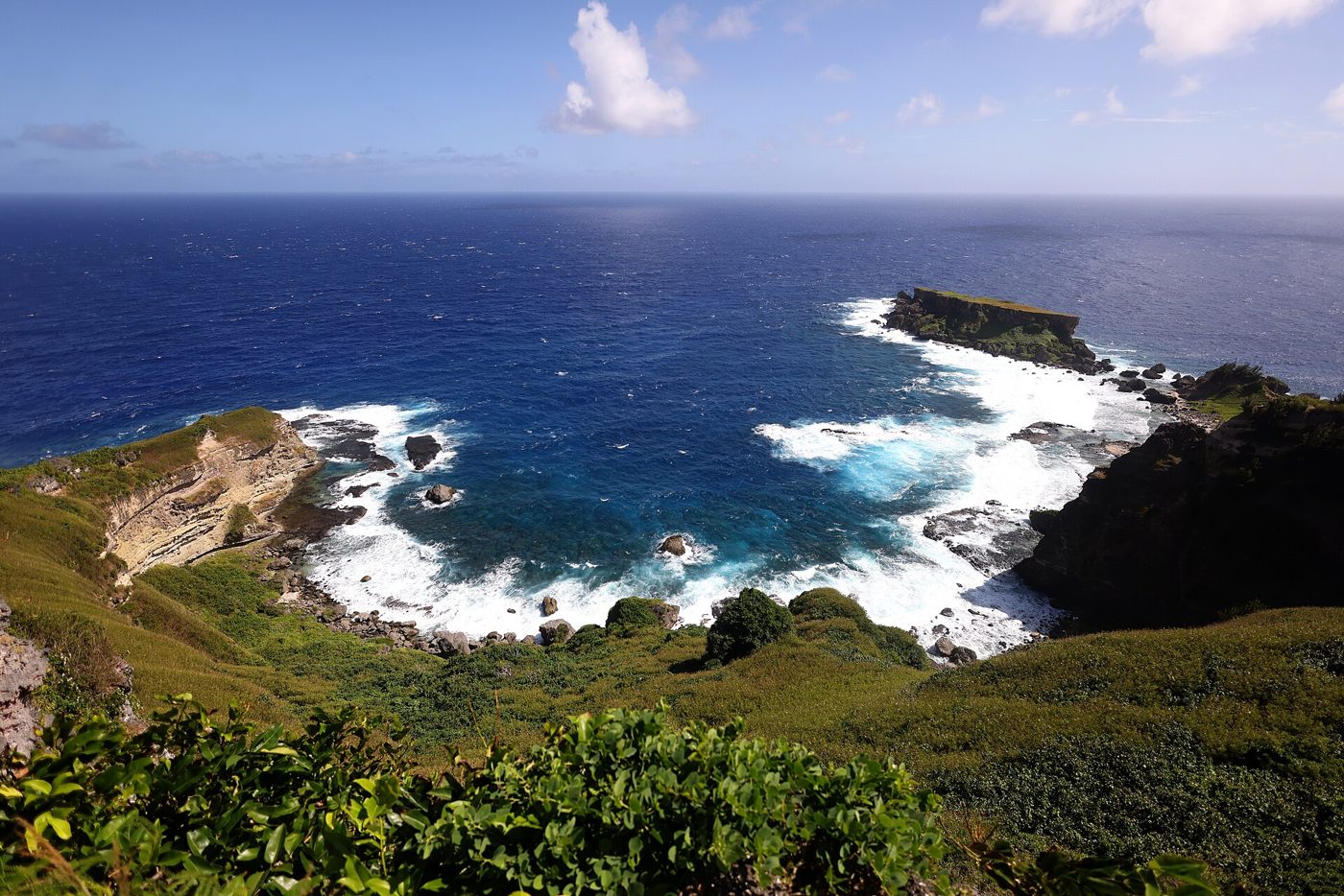 A coastal cliffside overlook on Saipan in the Northern Mariana Islands, the U.S. territory affected by the new visa rule.